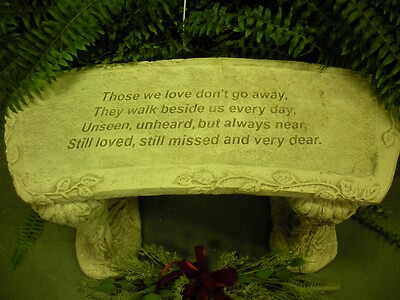 &quot;Those we Love&quot; Bench