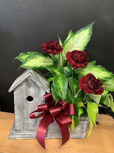 Bird House Planter