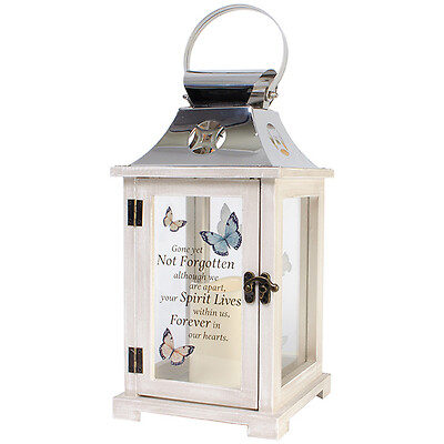 Butterfly Memorial &quot;Forever In Our Hearts&quot; Lantern