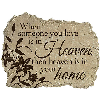&quot;Heaven Home&quot; Garden Stone
