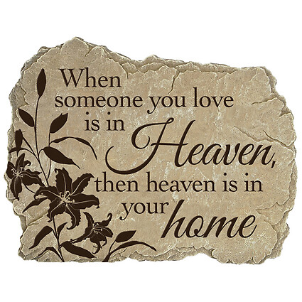 &quot;Heaven Home&quot; Garden Stone