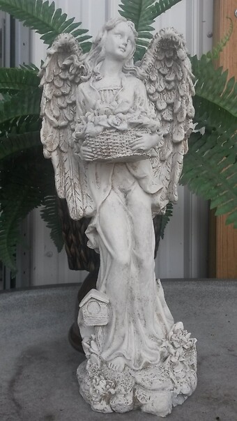 Bird House Angel