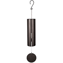 36&quot; Large Cylinder Bell, Black Fleck