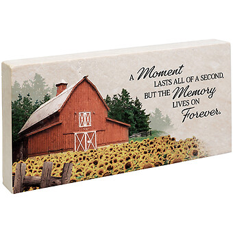 Memories Lives On Marble Paver