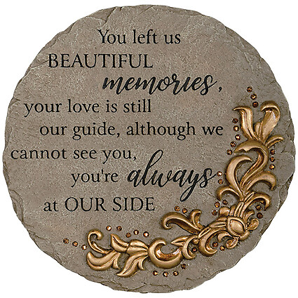 &quot;Memories” Beadworks Garden Stone