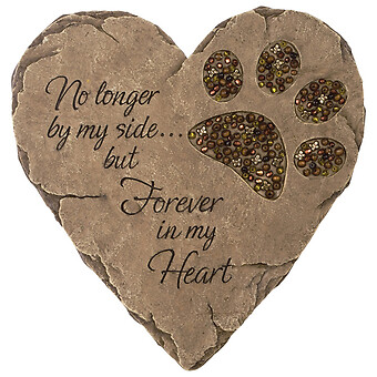 &quot;Pet Footprints&quot; Beadworks™ Garden Stone