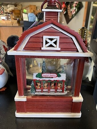 Santa&#039;s Stables Lantern