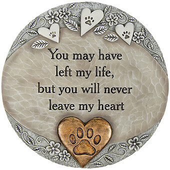 &quot;Pet Heart&quot; Serene Garden Stone