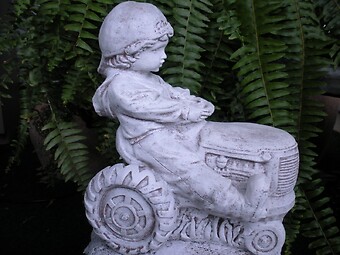 Boy on Tractor