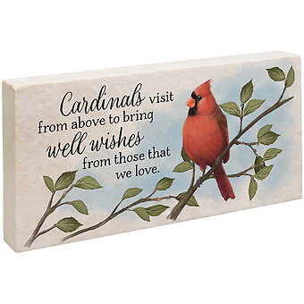 Cardinals Visit Marble Paver