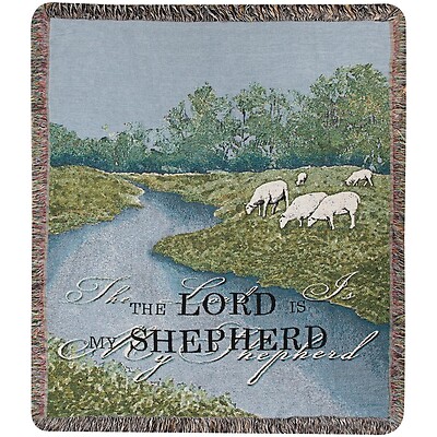 The Lord Is My Shepherd Throw
