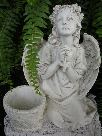 Cross/Rosary Angel