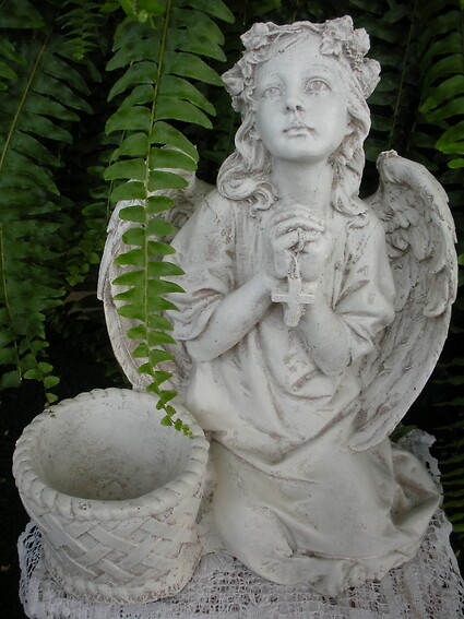 Cross/Rosary Angel