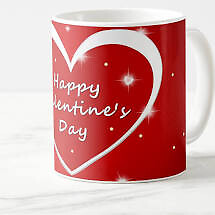 Happy Valentine&#039;s Day Florist Design Mug Bouquet
