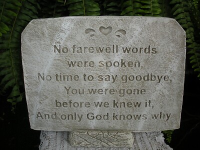 Farewell Words Stone