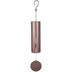 36&quot; Large Cylinder Bell, Bronze Fleck