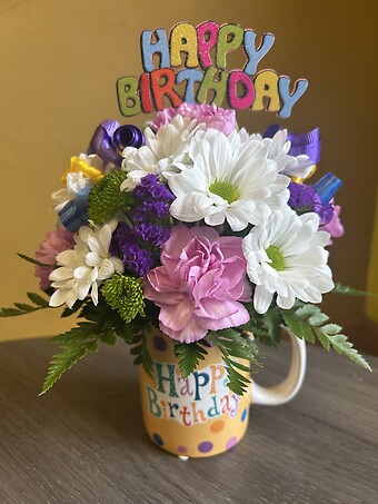 “Happy Birthday” Coffee Mug